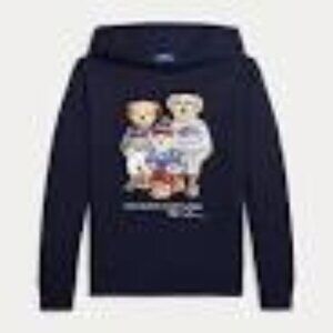 Polo Ralph Lauren Polo Bear Family Fleece Hoodie, Size 7
